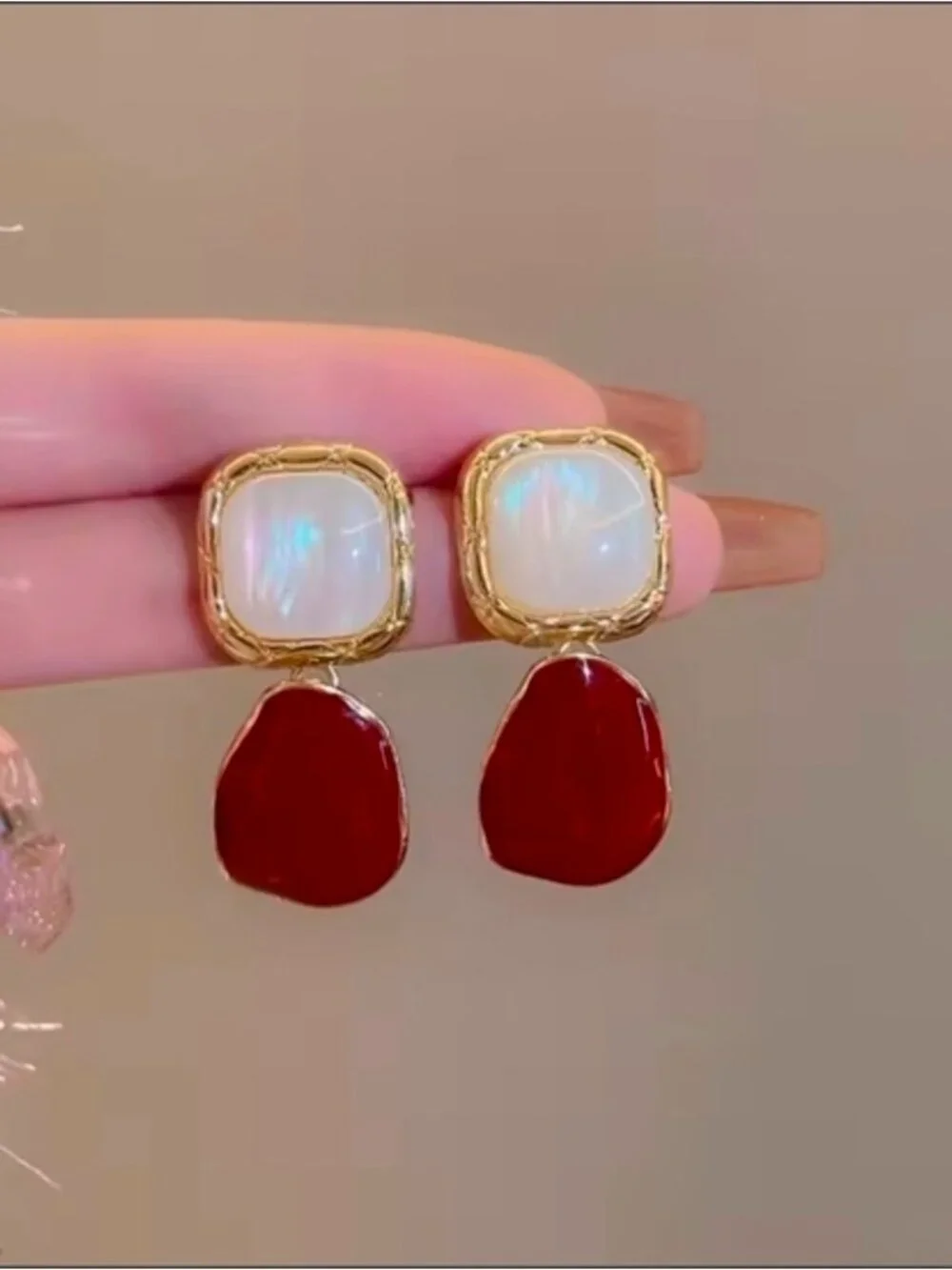 Anthropologie gold tone